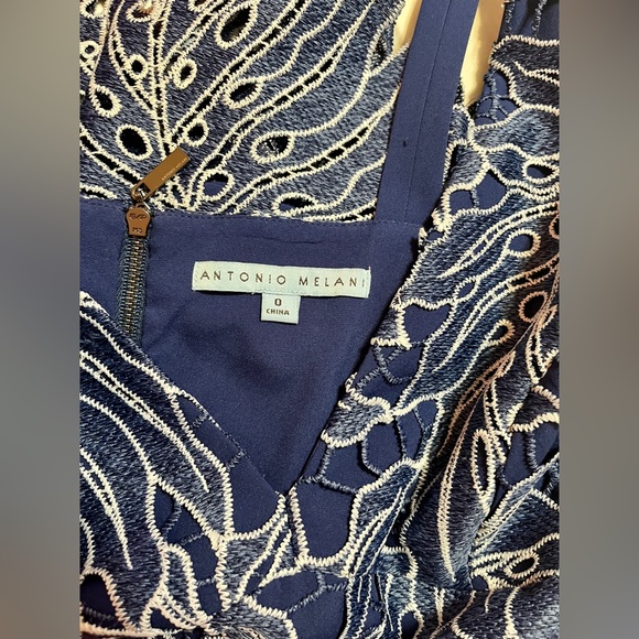 Antonio Melani Monstera Leaf Dress - Picture 4 of 4